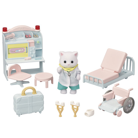 Village Doctor Starter Set de Sylvanian Family - 4