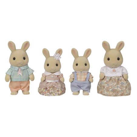 Milk Rabbit Family de Sylvanian Family - 1