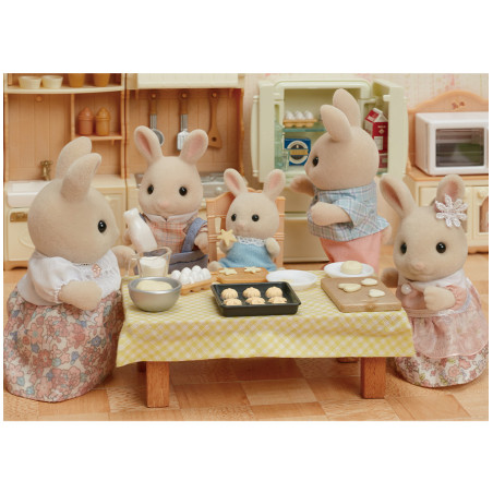 Milk Rabbit Family de Sylvanian Family - 2