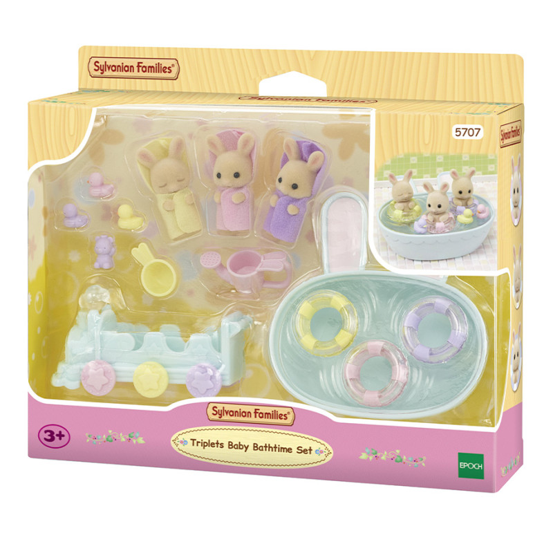 Triplets Baby Bathtime Set
