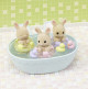Triplets Baby Bathtime Set - Sylvanian Families 5