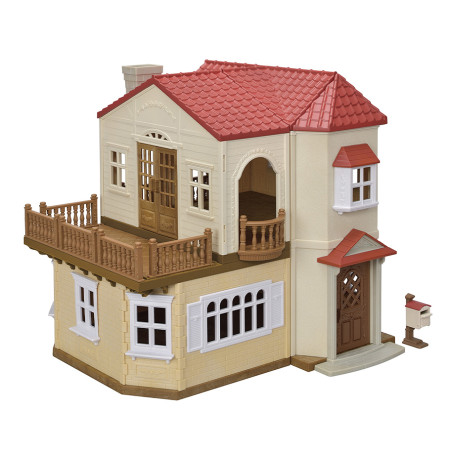 La grande maison éclairée et sa pièce secrète de Sylvanian Family - 1