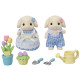 Blossom Gardening Set -Flora Rabbit Sister & Brother- de Sylvanian Family - 1