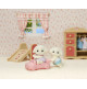 Flora Rabbit Twins de Sylvanian Family - 3