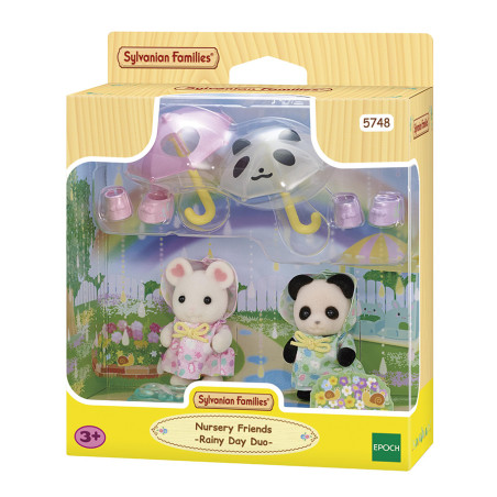 Nursery Friends -Rainy Day Duo de Sylvanian Family