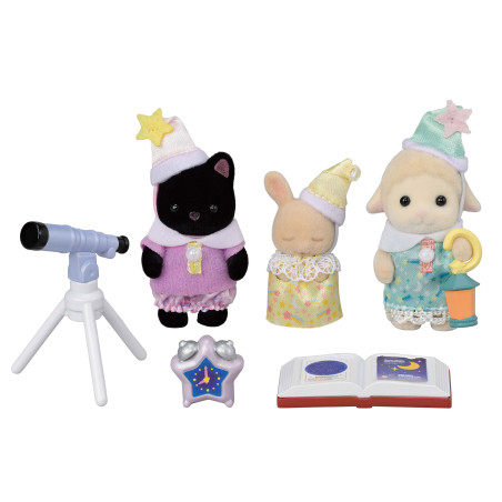 Nursery Friends -Sleepover Party Trio de Sylvanian Family - 1