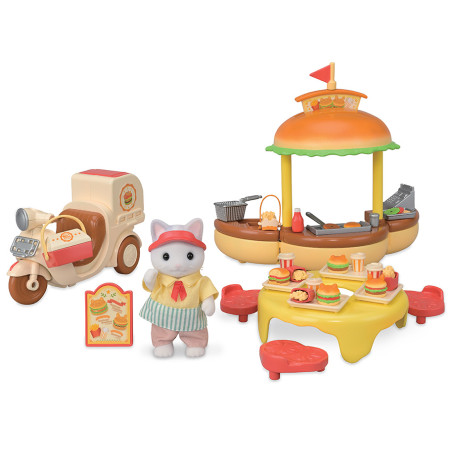 Hamburger Stand de Sylvanian Family - 1