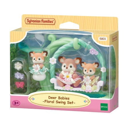 Deer Babies -Floral Swing Set- de Sylvanian Family