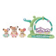 Deer Babies -Floral Swing Set- de Sylvanian Family - 1