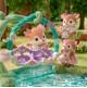 Deer Babies -Floral Swing Set- de Sylvanian Family - 6