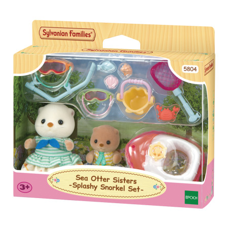 Sea Otter Sisters-Splashy Snorkel Set- de Sylvanian Family