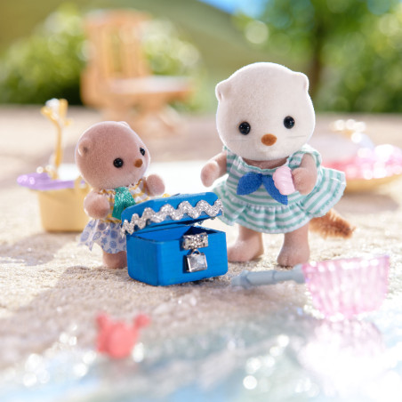 Sea Otter Sisters-Splashy Snorkel Set- de Sylvanian Family - 3