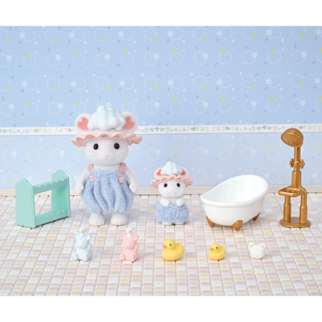 Bath Time Bubble Siblings de Sylvanian Family - 4