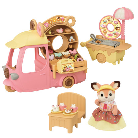 Dip Dip Donuts Wagon de Sylvanian Family - 1