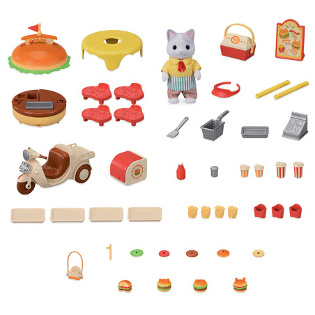 Hamburger Stand de Sylvanian Family - 2