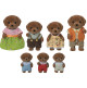 Chocolate Labrador Family de Sylvanian Family - 1