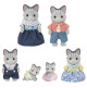 Fisher Cat Family - Sylvanian Families 1